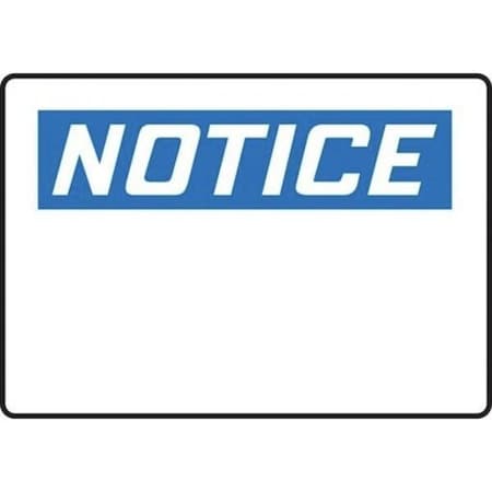 Accuform 20 in W, 14 in H, Adhesive Poly MRBH840VS